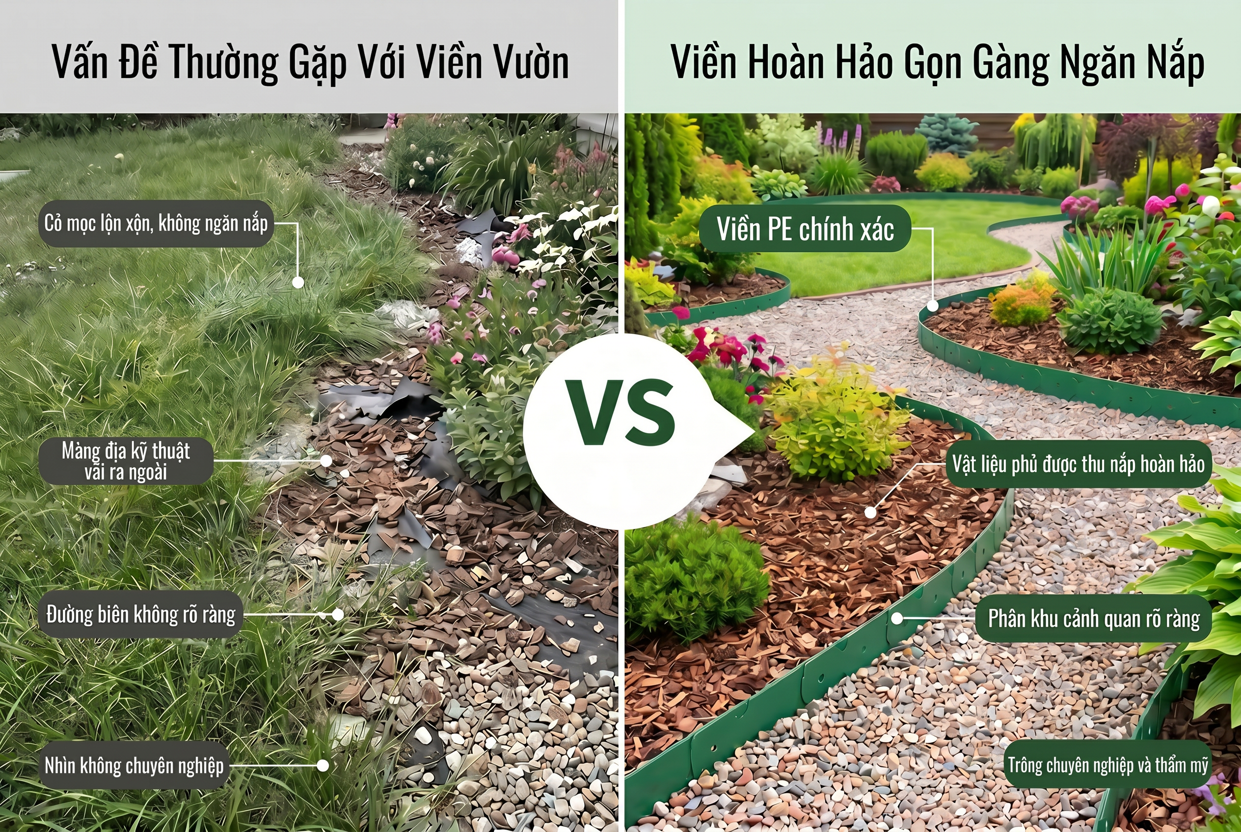 So sanh canh khong ranh ro va sau khi lap cuon vien PE